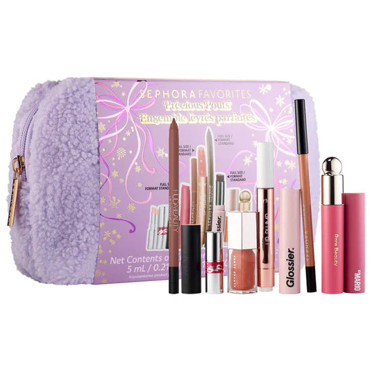 Precious Pouts Lip Set - Sephora Favorites / Set de 9 pzas para labios