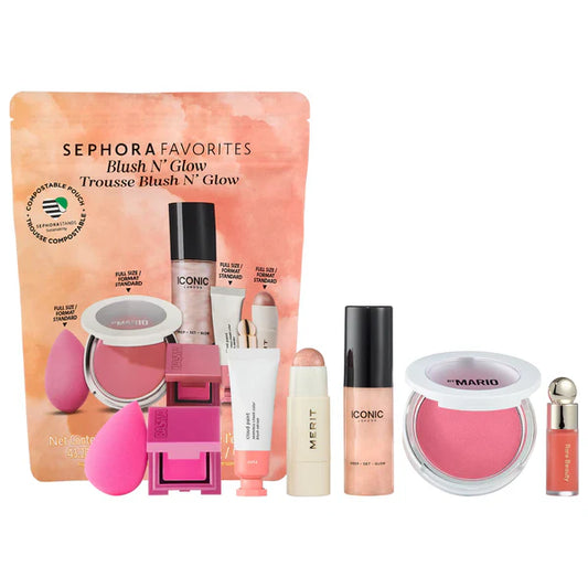 Blush N' Glow Blush Makeup Value Set - Sephora Favorites / Set 7 piezas